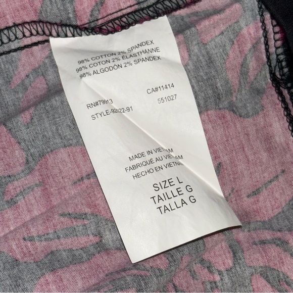 Motherhood Maternity Floral Sleeveless Dress in Black and Pink, sz L - Picture 8 of 10